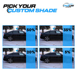 Trueline Automotive DIY Precut Window Tint Kit With 3M Obsidian Color Stable Ceramic IR Options