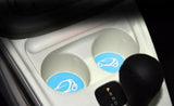 PU Leather Cup Holder Inserts Coasters for Isizu Ascender EXT 2003, 2004, 2005, 2006