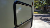 DIY Automotive Side Window Rain Guard Gutter Visor Deflector Kit
