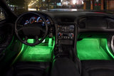 2 Piece High Quality Interior Footwell Trunk Light Strips Under Dash Kit