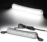 Trueline White Bolt-On 12 5730 LED Bright Light License Plate Lamp Cover