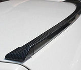 TrueLine Black Carbon Fiber Trunk Spoiler Lip Kit