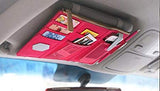 Visor sunglasses Credit Card Organizer Holder for Audi A8 1997, 1998, 1999, 2000, 2001, 2002, 2004, 2005, 2006, 2007, 2008, 2009, 2010, 2011, 2012, 2013, 2014, 2015, 2016, 2017, 2018, 2019