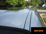 2 Piece Carbon Fiber Side Roof Molding Overlay Trim Kit