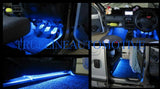 2 Piece High Quality Interior Footwell Trunk Light Strips Under Dash Kit