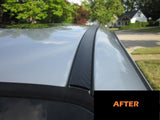 2 Piece Carbon Fiber Side Roof Molding Overlay Trim Kit