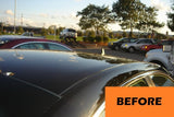 2 Piece Chrome Roof Side Molding Overlay Trim Kit