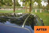2 Piece Chrome Roof Side Molding Overlay Trim Kit