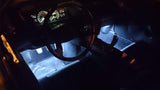 2 Piece High Quality Interior Footwell Trunk Light Strips Under Dash Kit