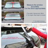 Windshield Window Visor Sun Shade Cover for Jaguar XJL 1998, 1999, 2000, 2001, 2002, 2003, 2004, 2005, 2006, 2007, 2008, 2009, 2010, 2011, 2012, 2013, 2014, 2015, 2016, 2017, 2018, 2019