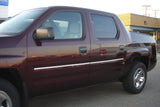 Chrome Door Molding Trim Kit for Dodge Ram 3500 EXT 1994, 1995, 1996, 1997, 1998, 1999, 2000, 2001, 2002, 2003, 2004, 2005, 2006, 2007, 2008, 2009, 2010, 2011, 2012, 2013, 2014, 2015, 2016, 2017, 2018, 2019