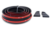 TrueLine Universal Flat Black Trunk Spoiler Lip Kit