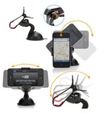 TRUE LINE Automotive Car Windshield Dashboard Cell Phone Holder Mounting Clamp Kit Jaw