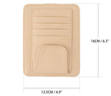 TRUE LINE Automotive Car Sun Visor Organizer Card Storage Sun Glass Credit Card Money Holder