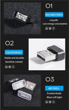 2 Piece Color Ultra USB Plug In Mini LED Car Interior Ambient Lighting Lamp Kit