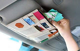 Visor sunglasses Credit Card Organizer Holder for Saab 9-7X 2005, 2006, 2007, 2008, 2009